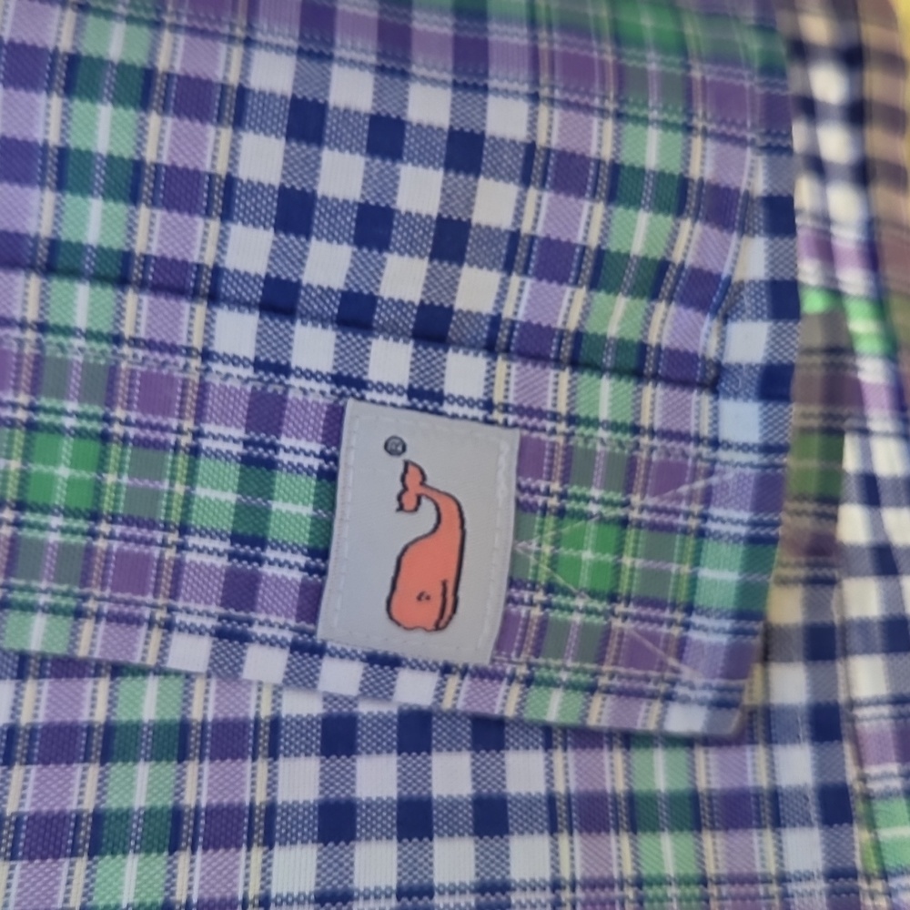 Vineyard Vines plaid Murray men's dress shirt - Picture 5 of 9